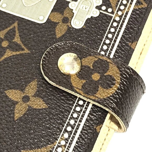 LOUIS VUITTON Monogram AgendaPM Malvoir System stationery Notebook cover - Picture 15 of 16